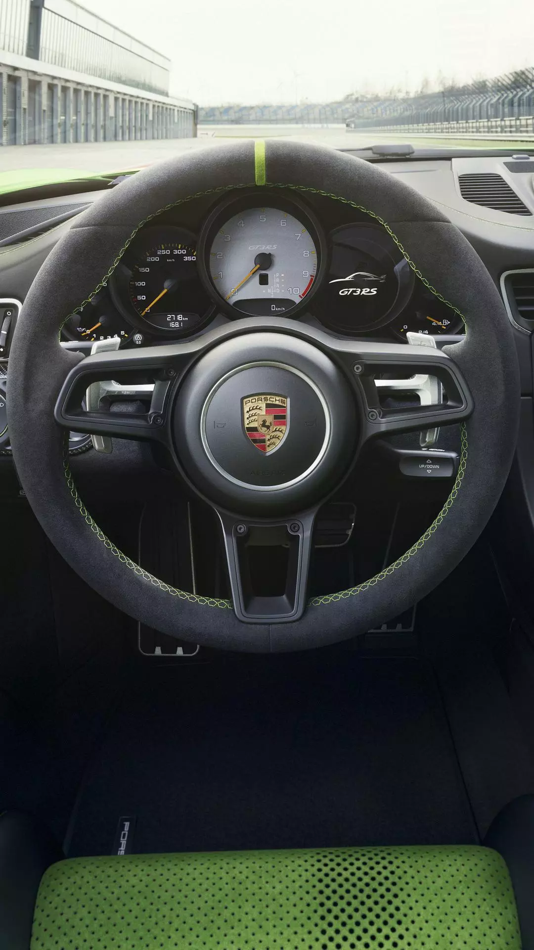 Porsche GT3 RS Driver's Cockpit View