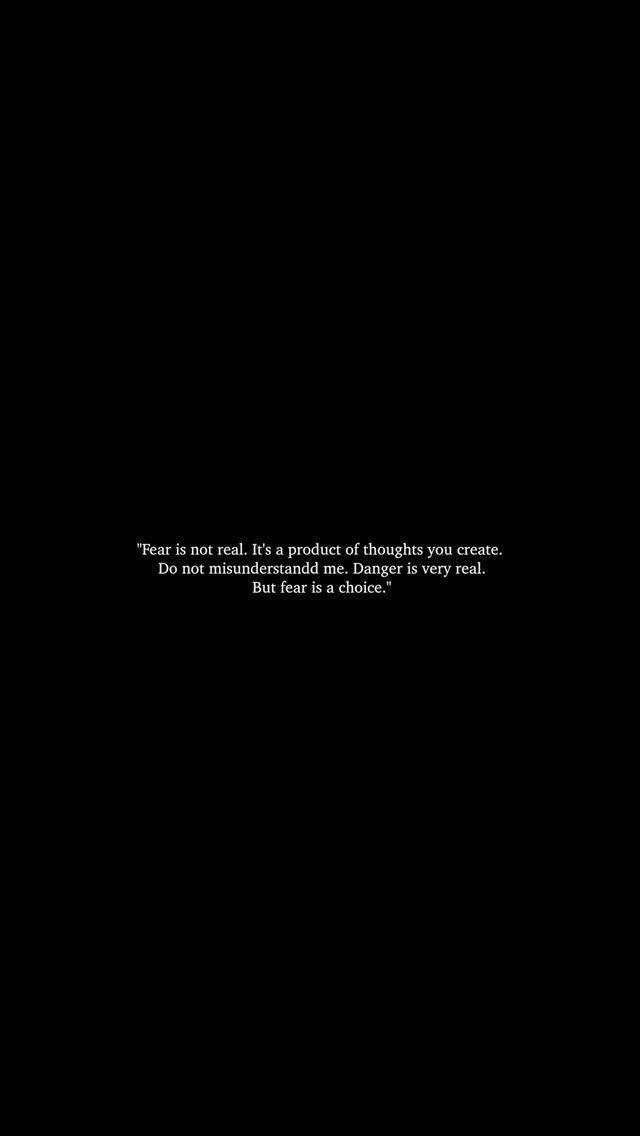 Motivational Quote About Fear