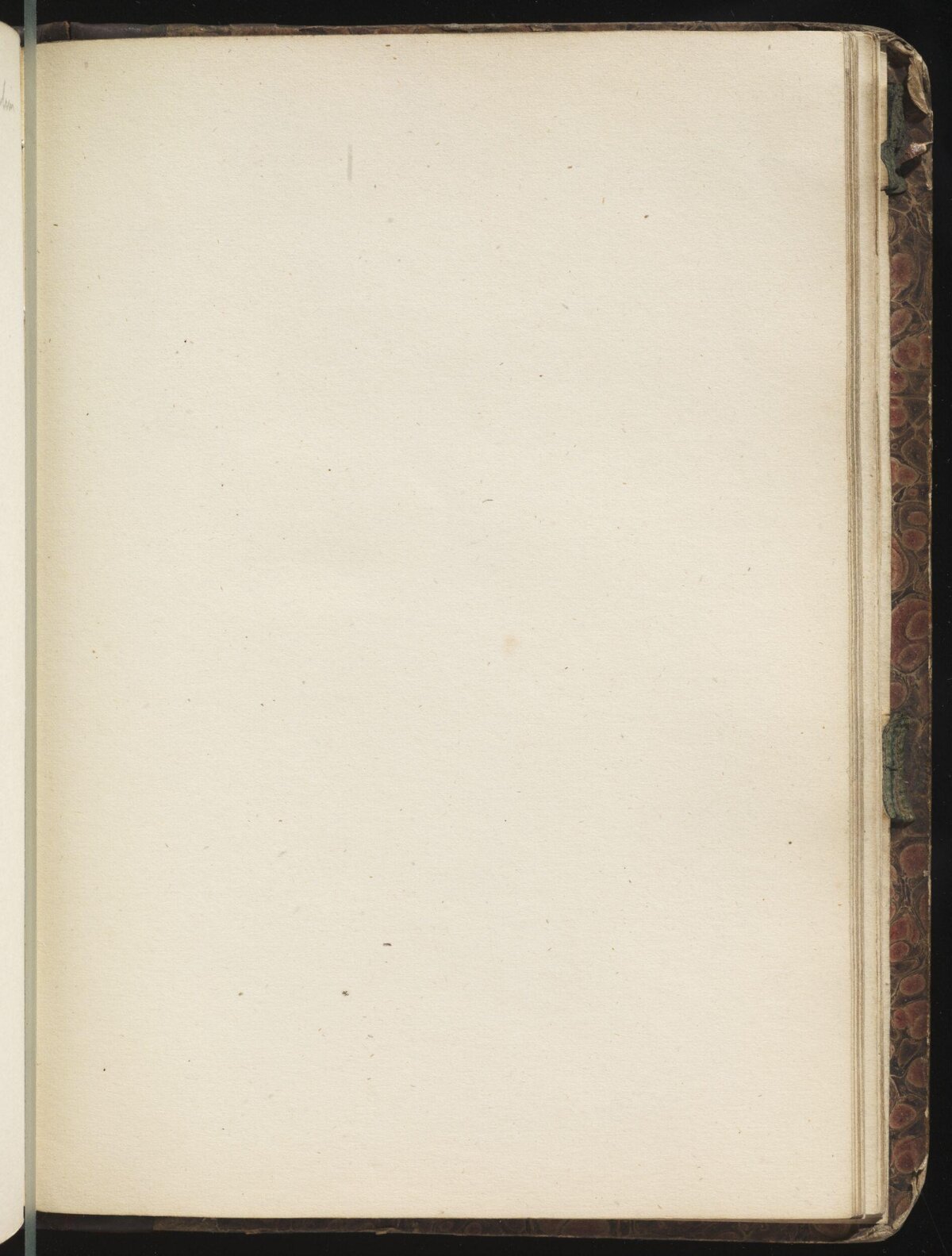Blank Page of an Old Notebook
