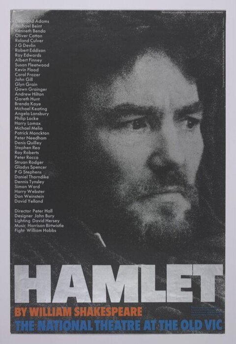 Hamlet Theatre Performance Poster