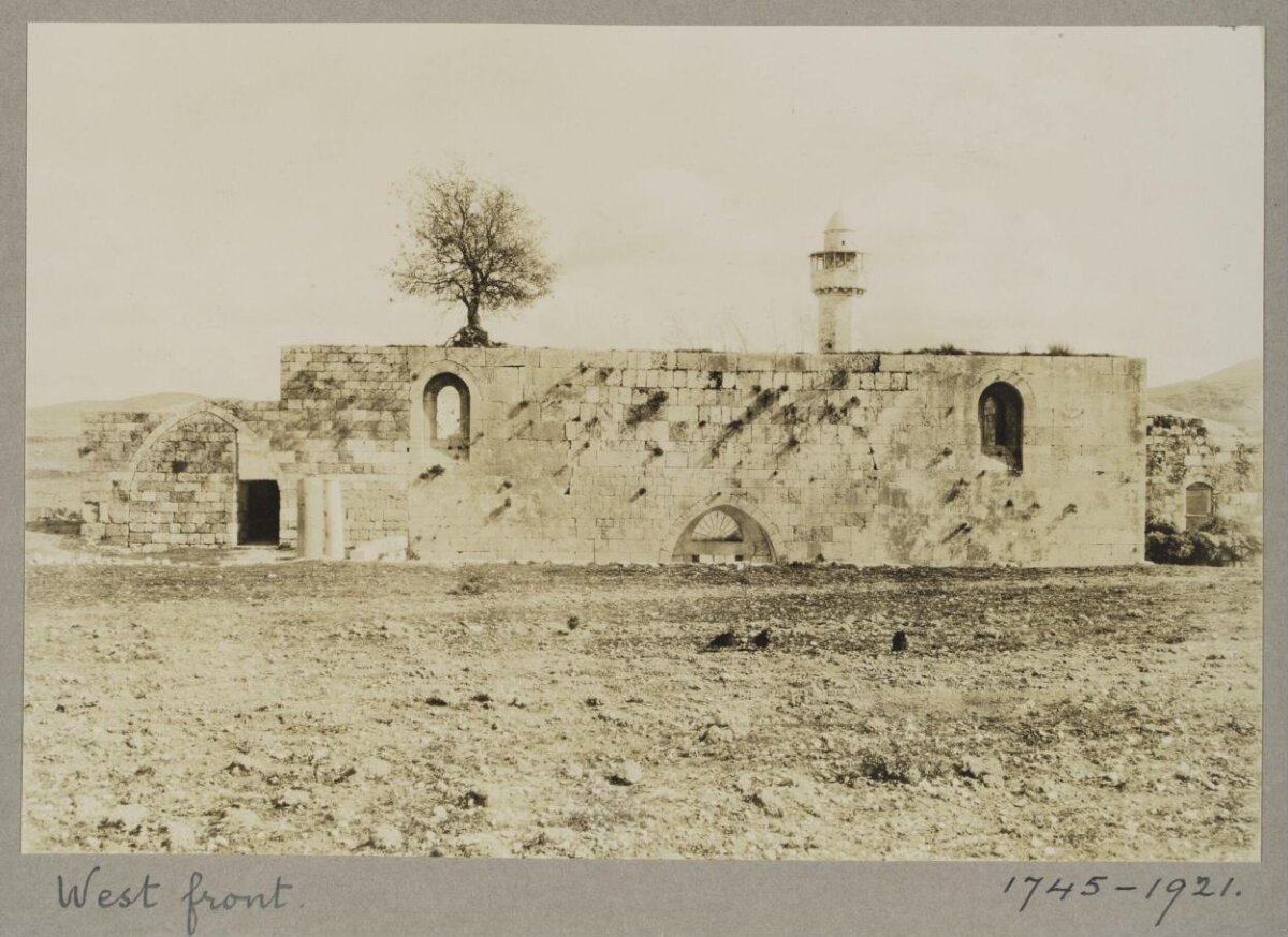 West Front of Historic Stone Building
