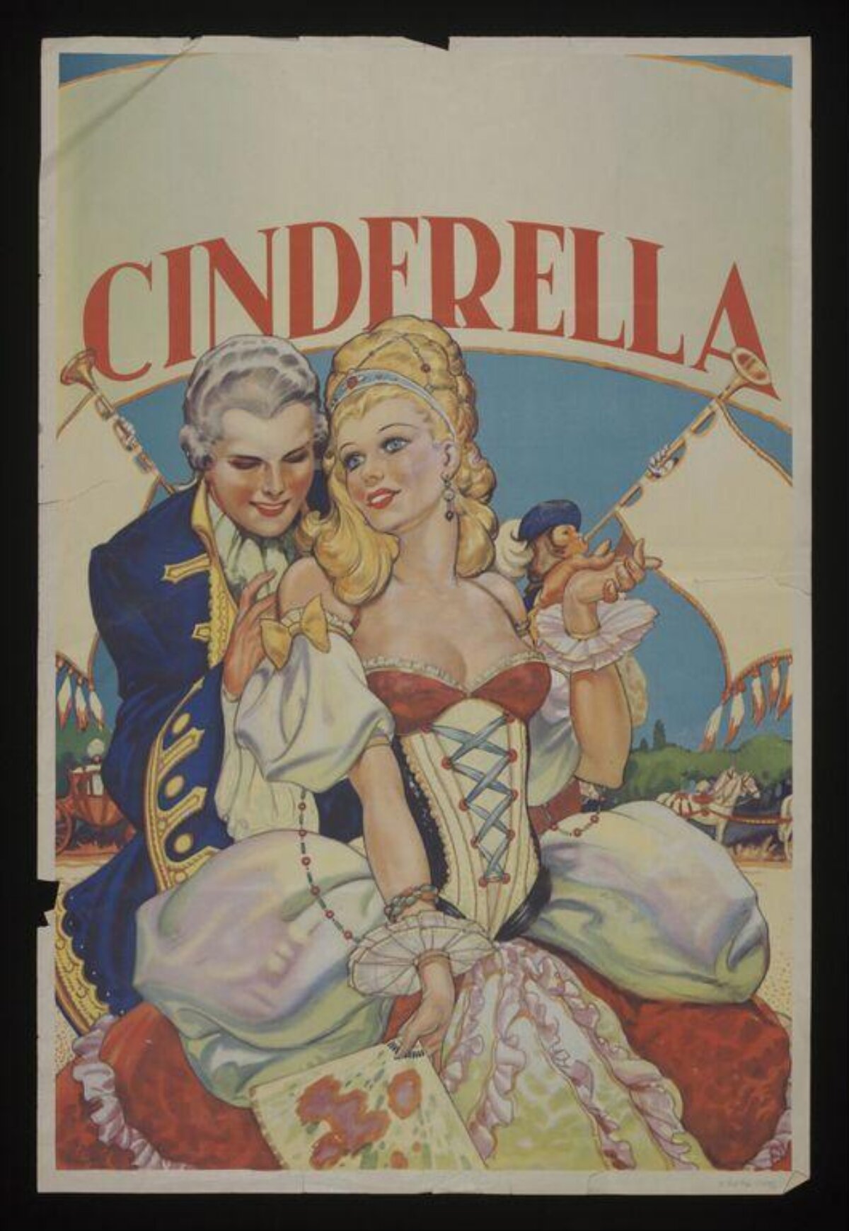 Vintage Cinderella Theater Poster