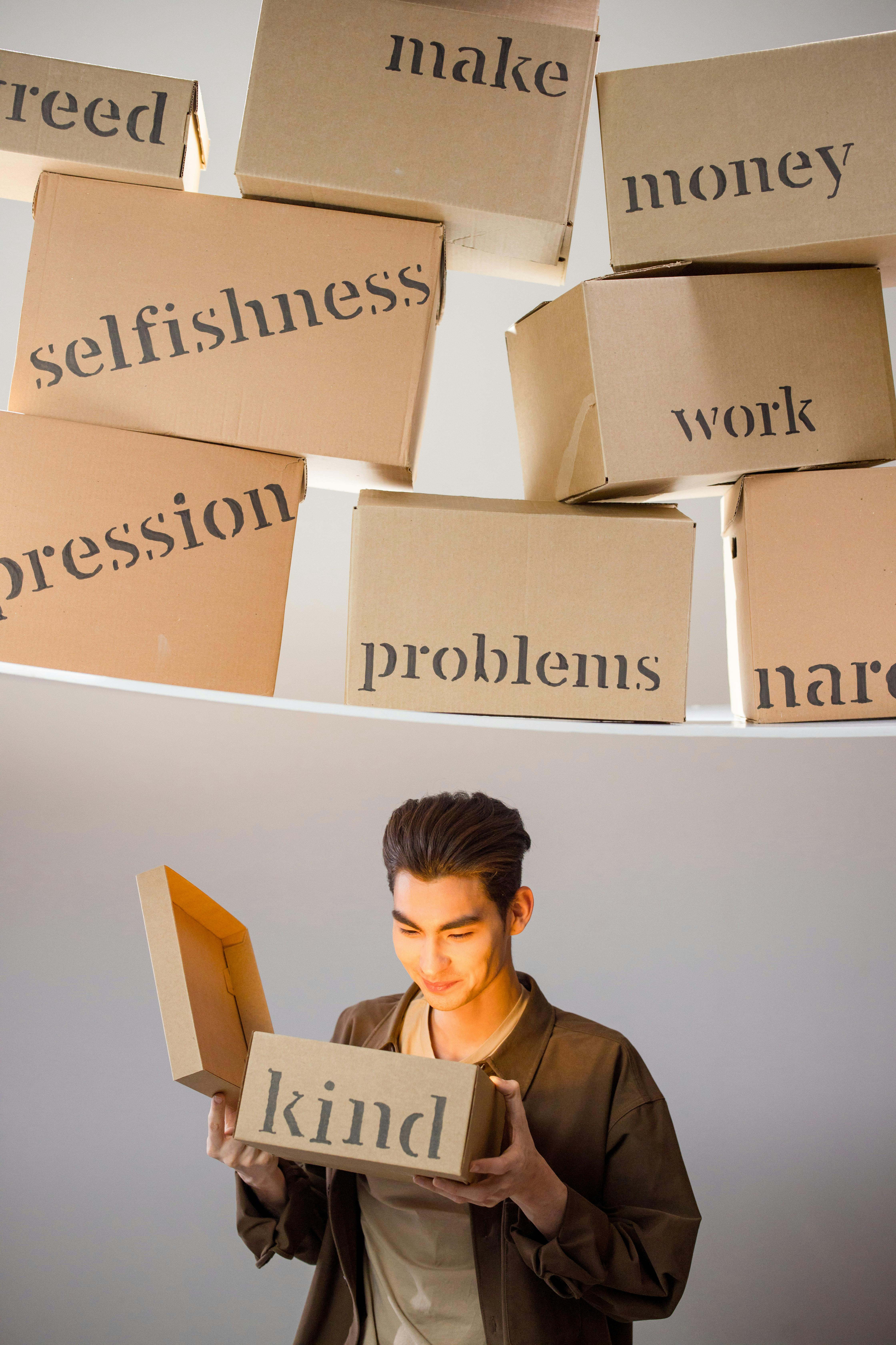 Choosing Kind Over Negative Concepts