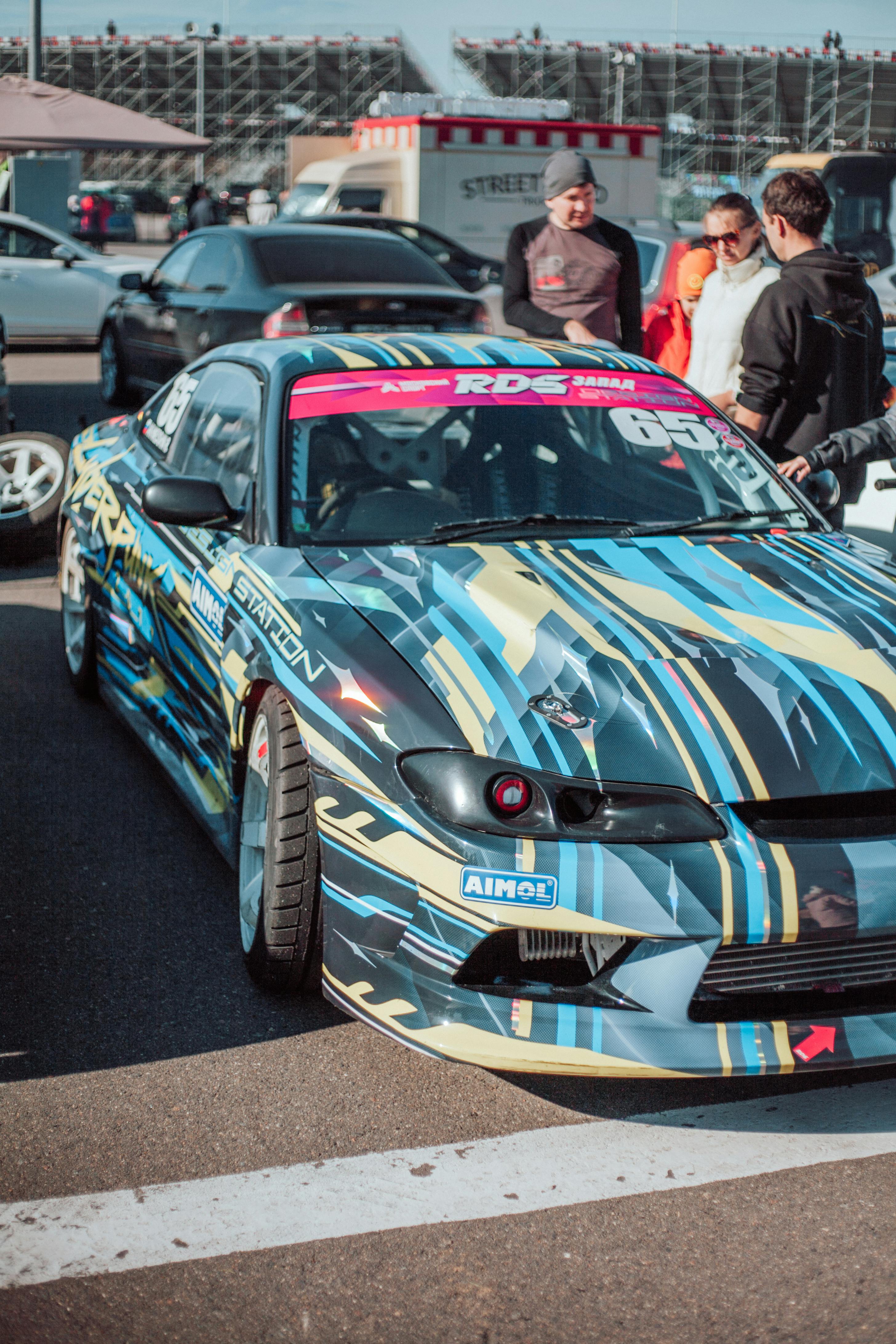 Custom Wrapped Drift Race Car