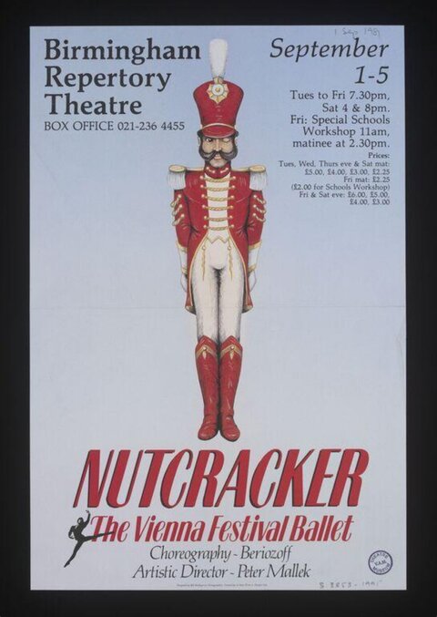 Birmingham Rep Nutcracker Ballet Poster