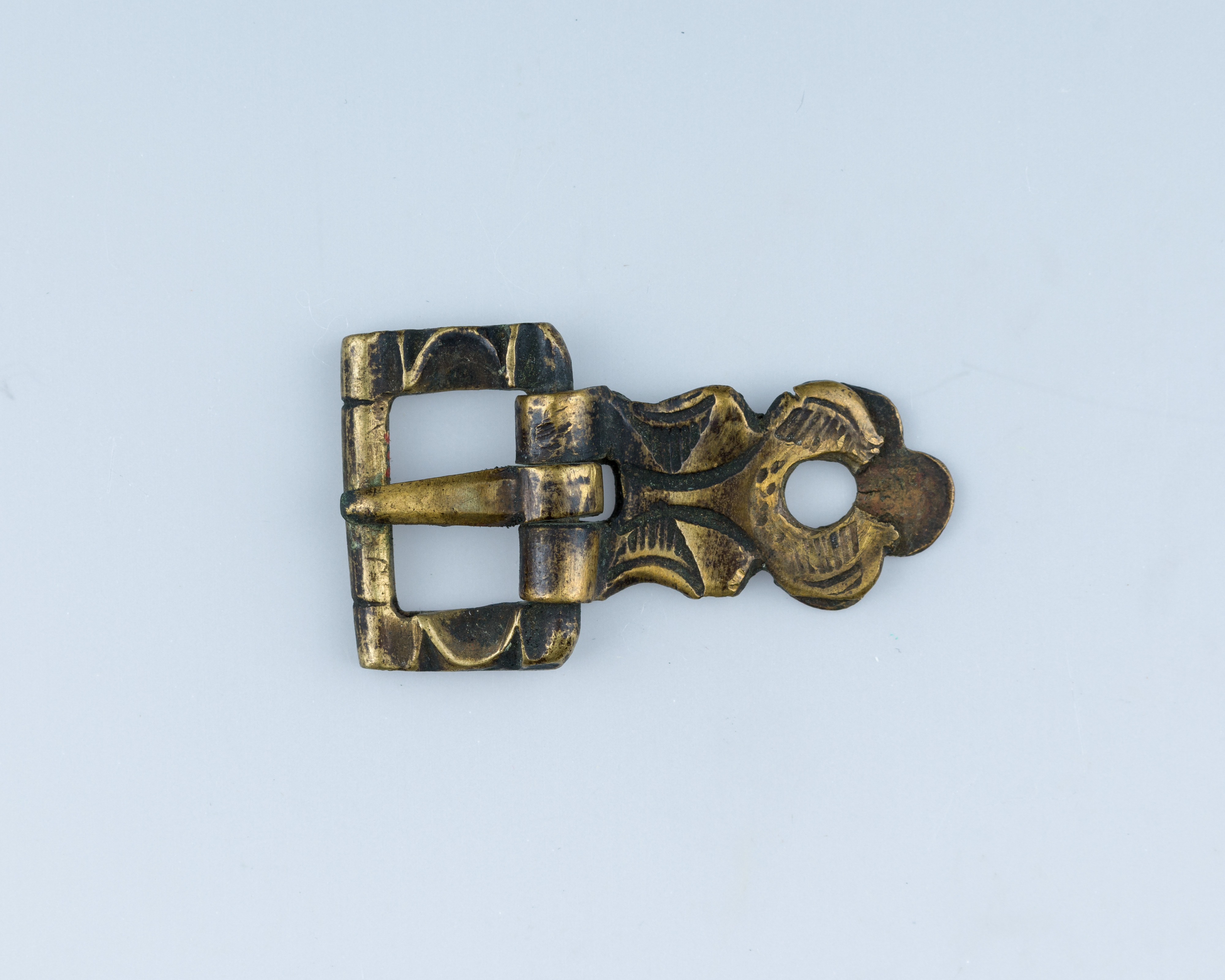 Antique Brass Belt Buckle