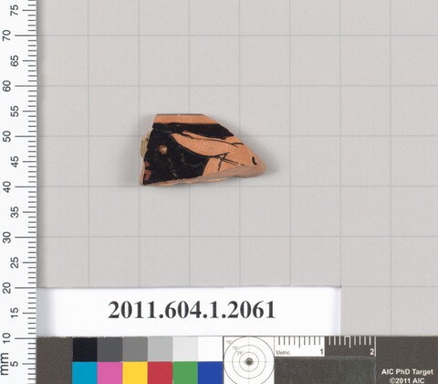 Ancient Painted Pottery Shard