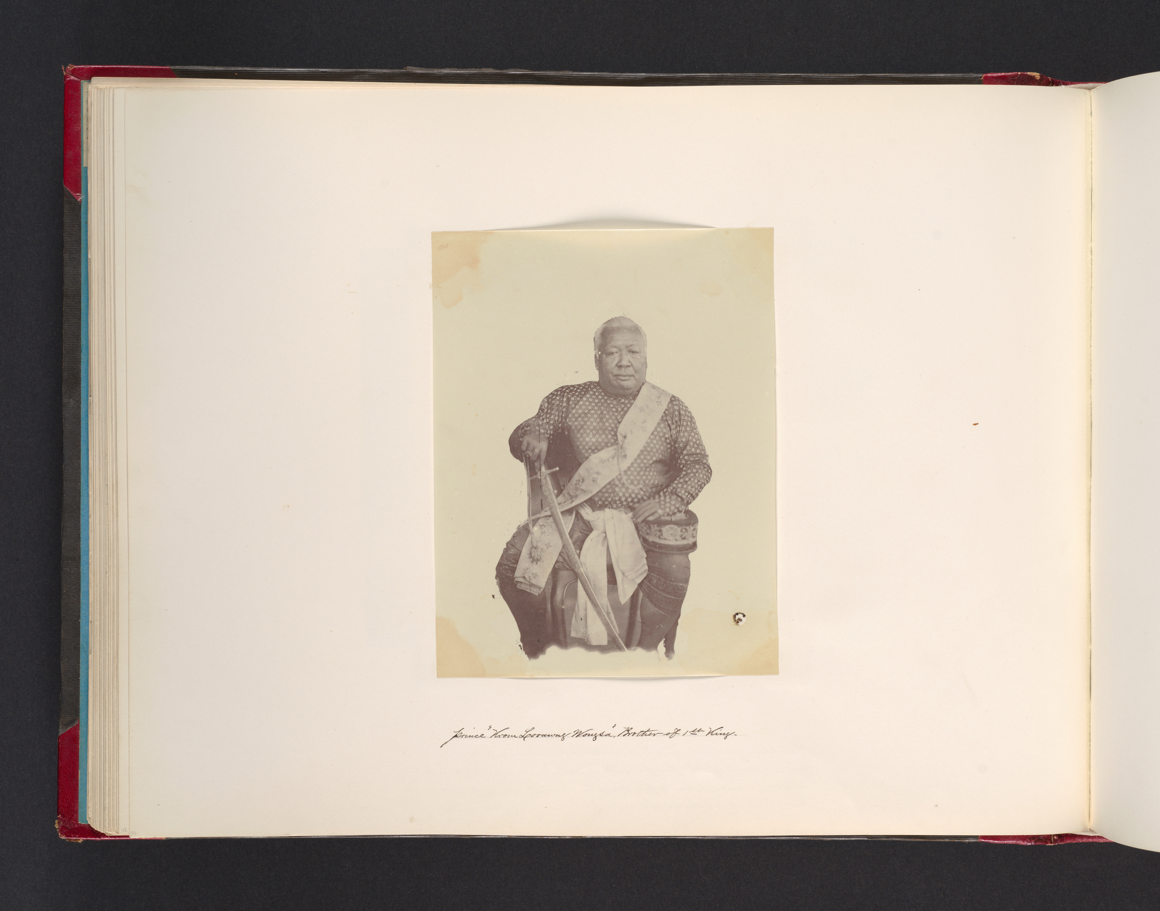 19th Century Portrait of Siamese Prince