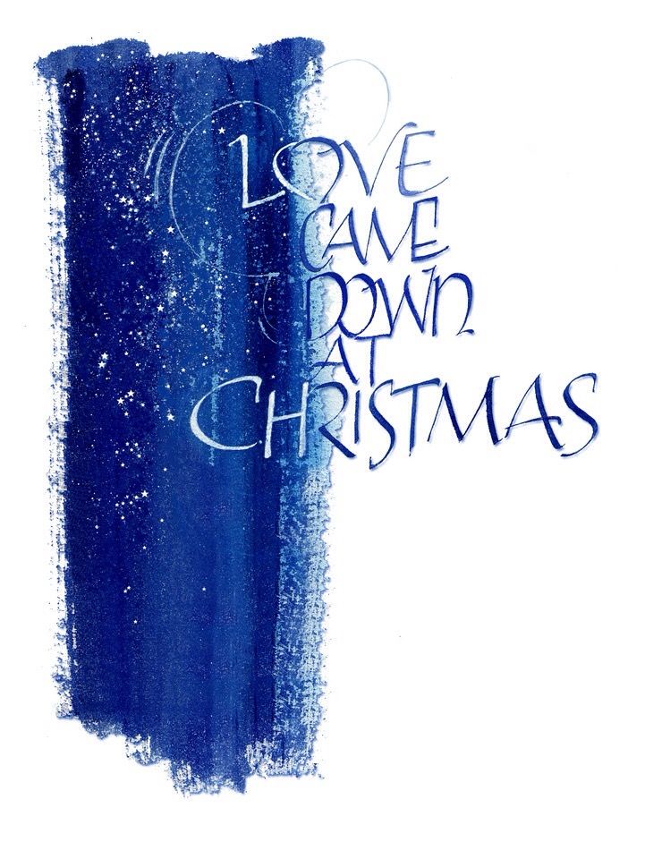 Love Came Down At Christmas Art