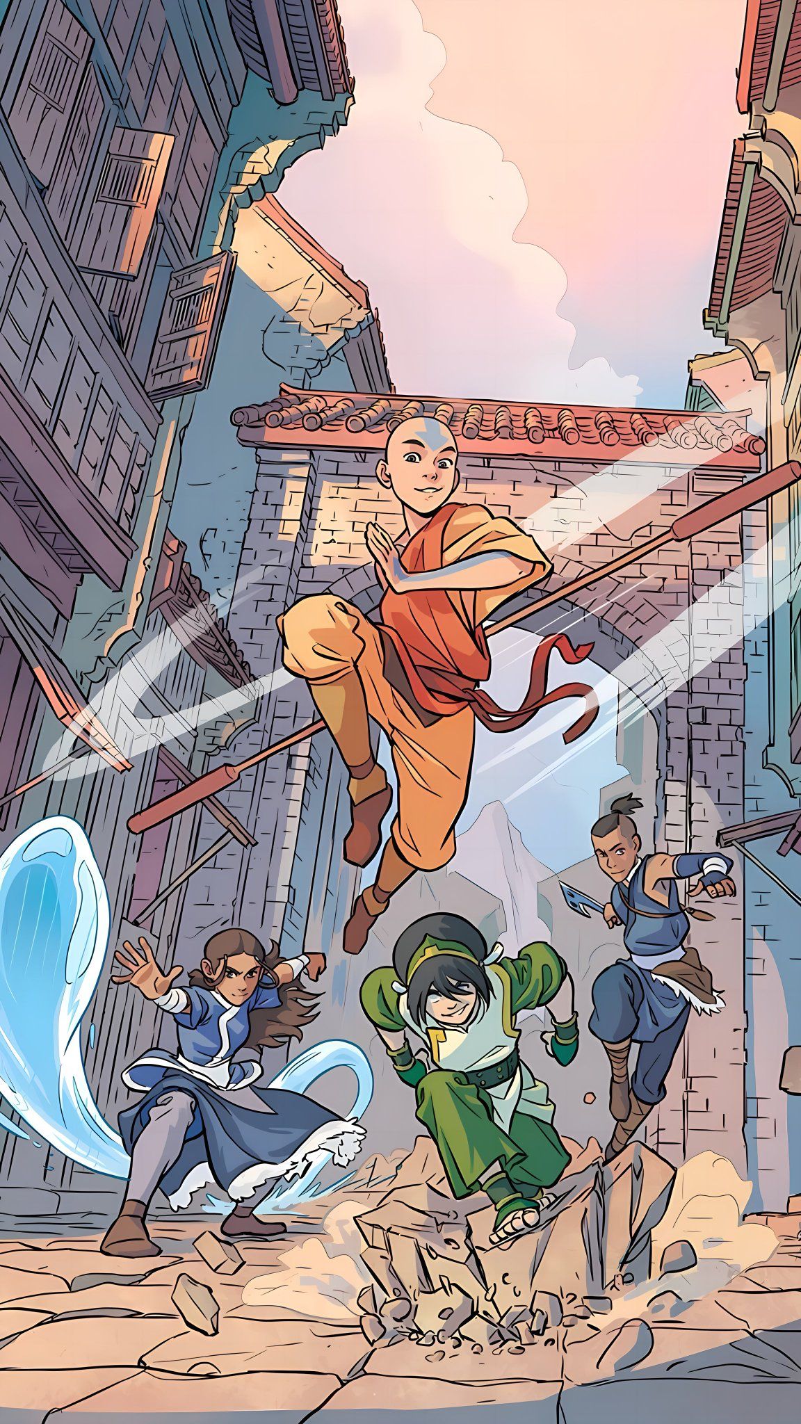 Team Avatar in Action