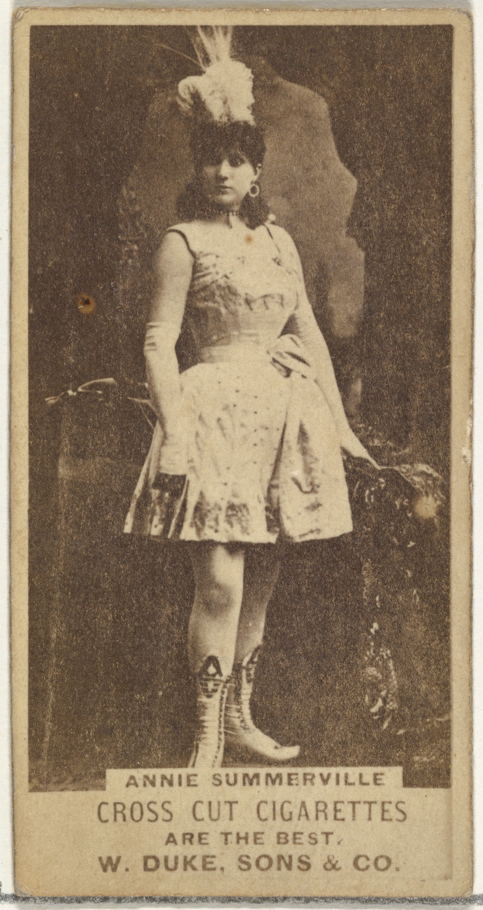 Annie Summerville Vintage Cigarette Card