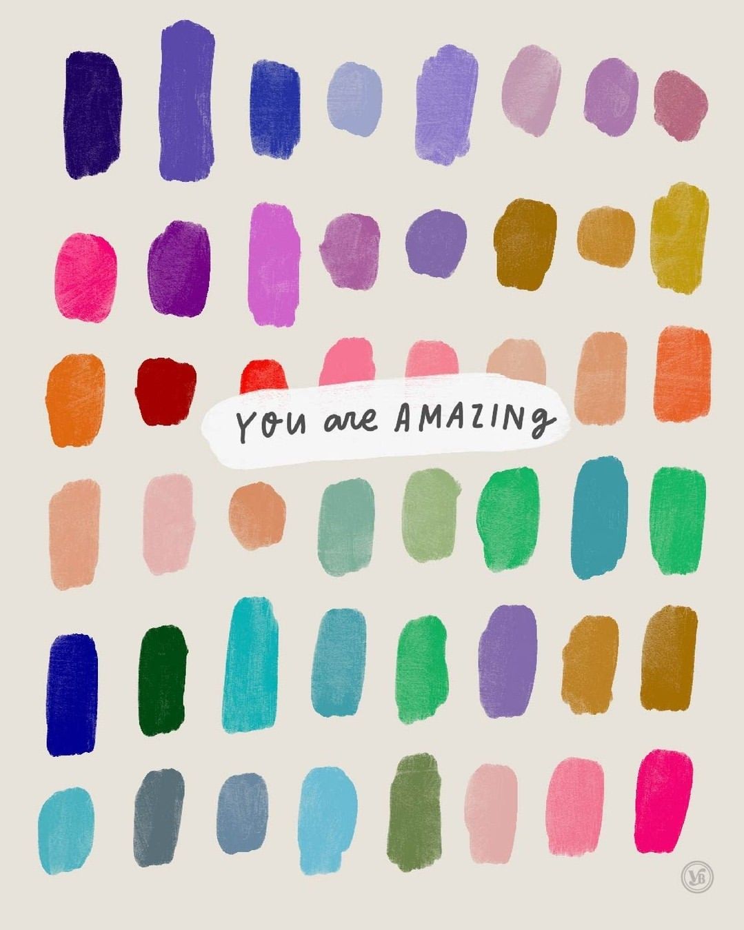 You Are Amazing Inspirational Art