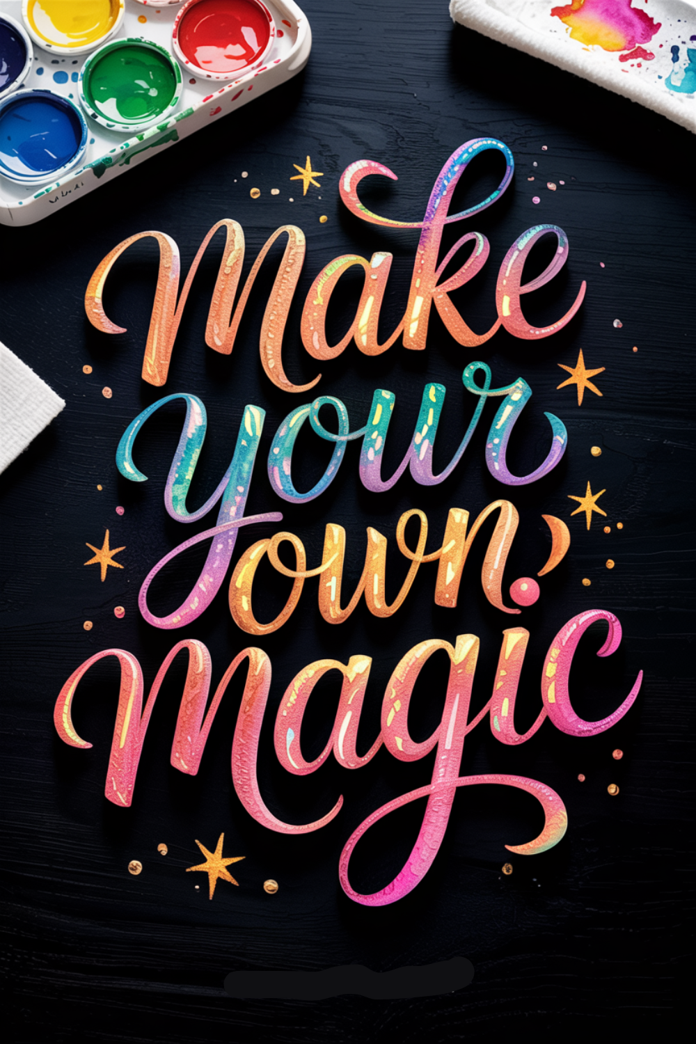 Make Your Own Magic Lettering Art