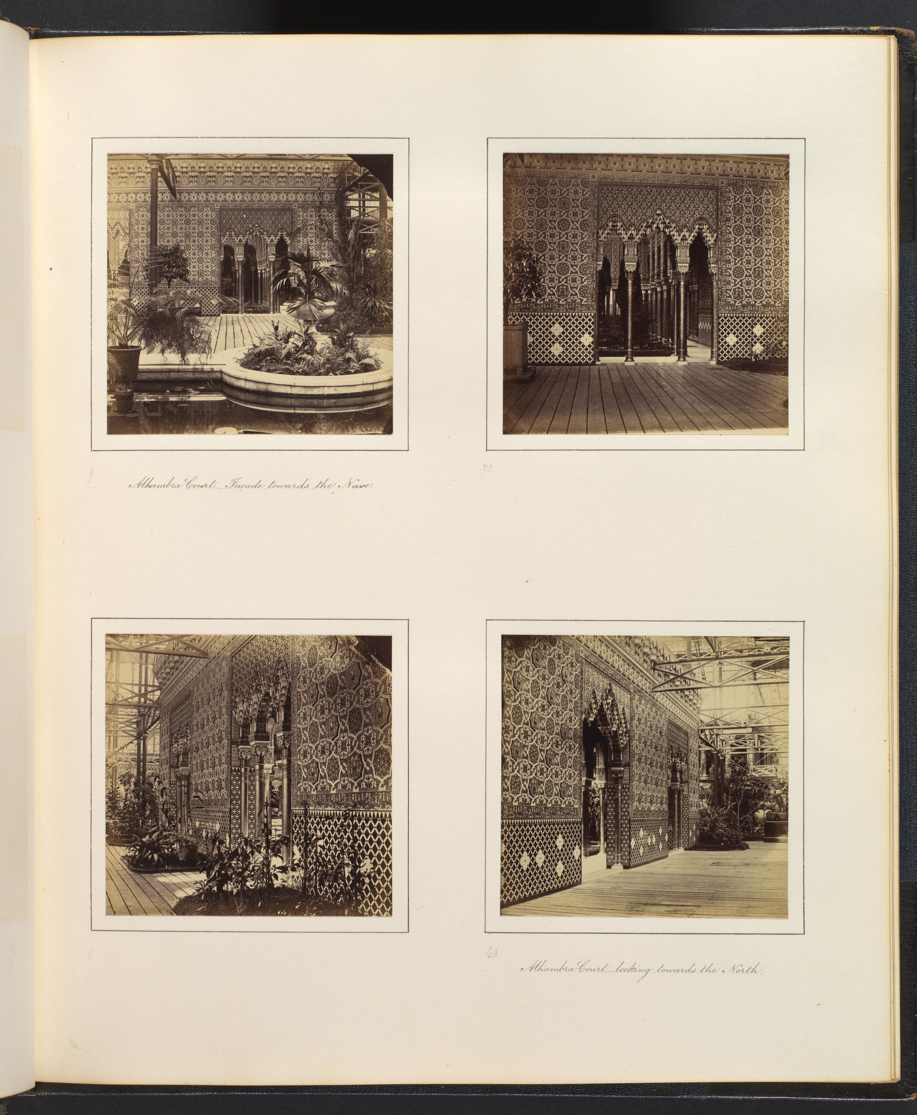 Vintage Photos of Alhambra Court