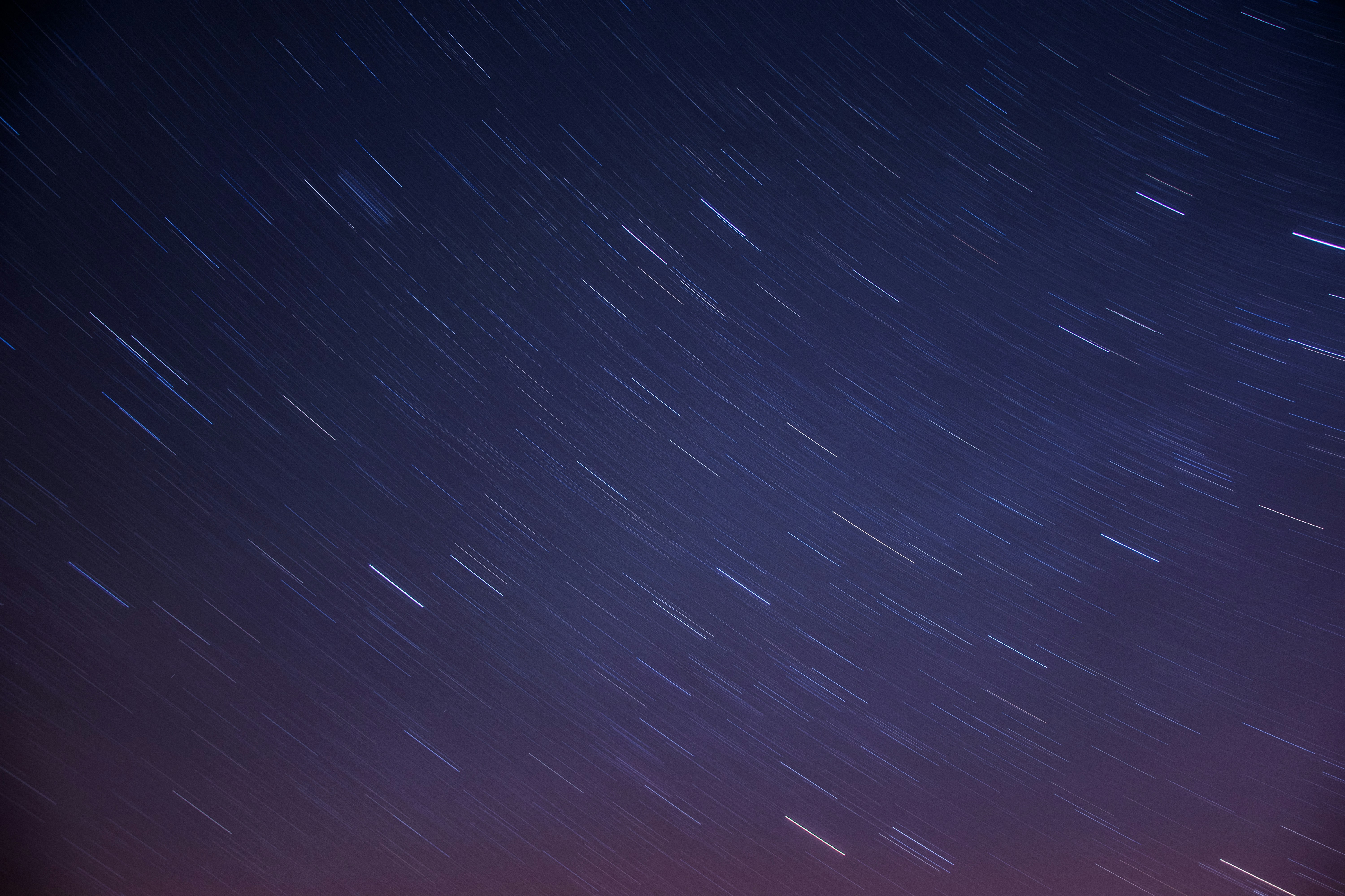 Night Sky Star Trails