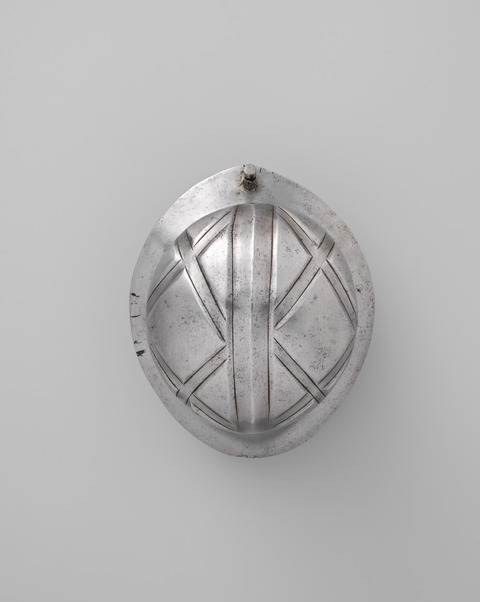Vintage Metal Safety Helmet
