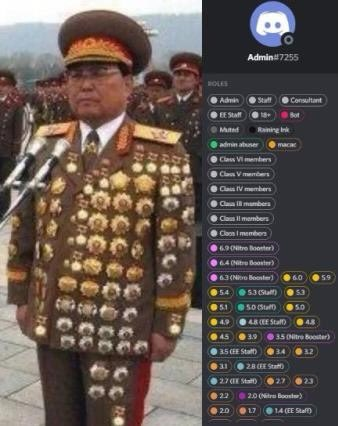 Medals vs Discord Roles Meme