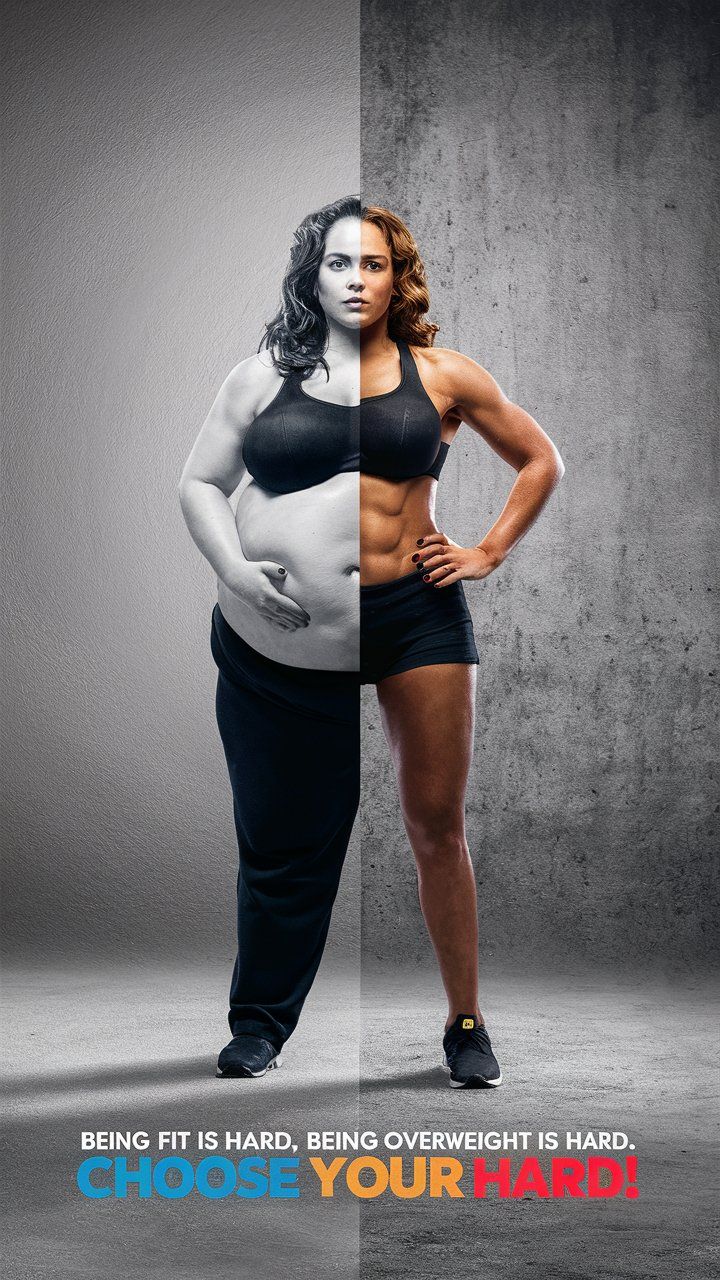 Fitness Motivation Choose Your Hard