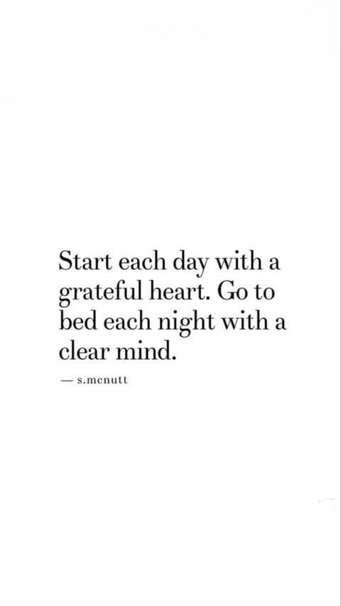 Grateful Heart Clear Mind Quote