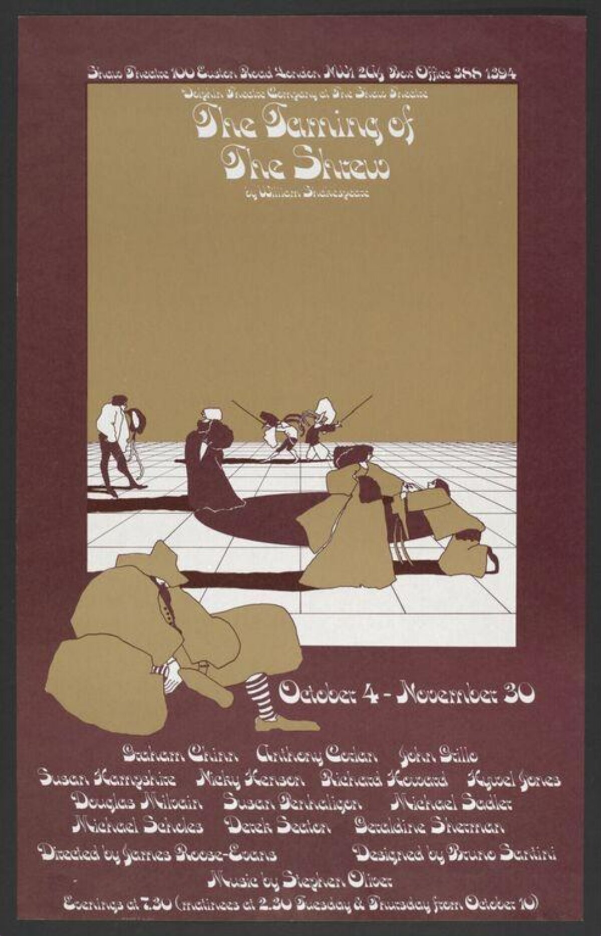 The Taming of the Shrew Theater Poster