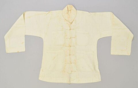 Vintage White Traditional Chinese Jacket