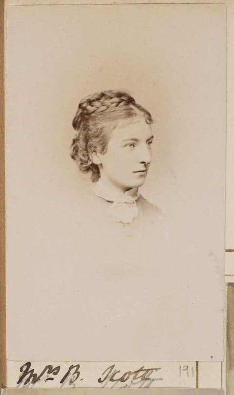 Vintage Portrait of Mrs B. Scott
