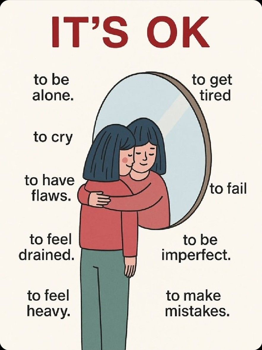 It's OK Self Acceptance Reminder
