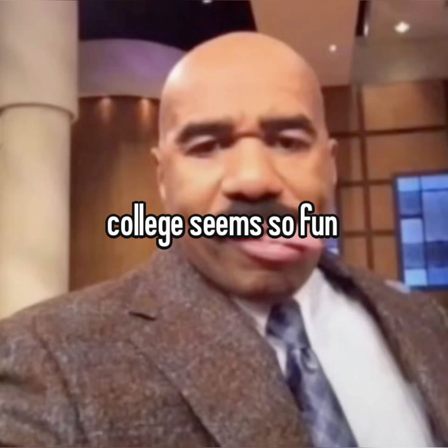 Steve Harvey College Meme