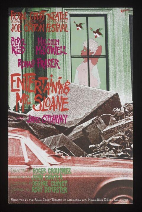 Entertaining Mr Sloane Theatre Poster