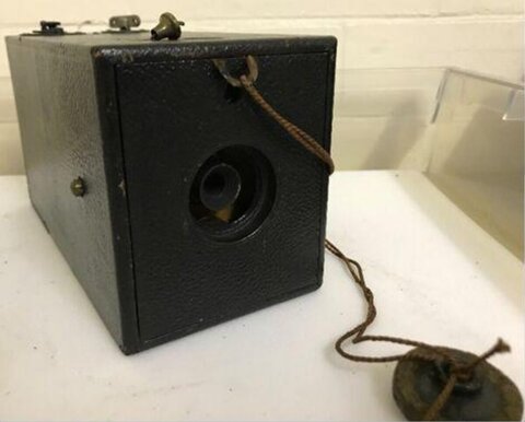 Vintage Black Box Camera