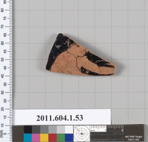 Ancient Pottery Fragment Sample