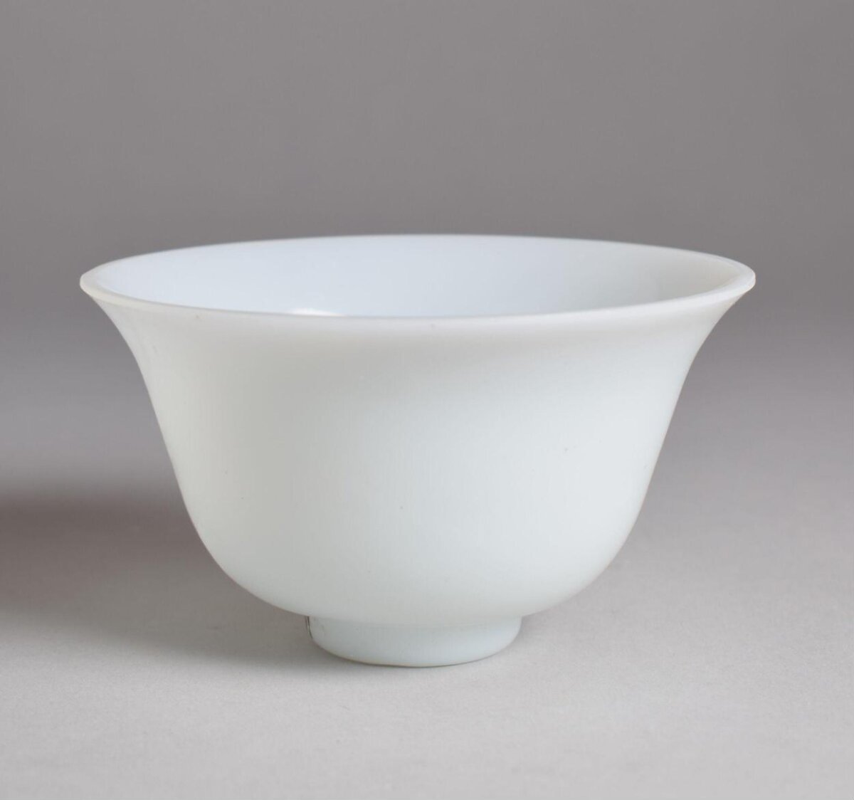 Plain White Porcelain Bowl