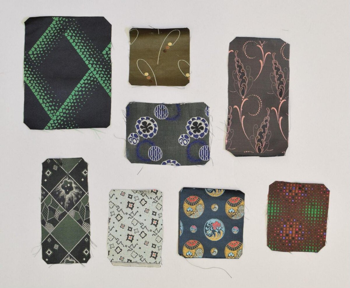 Collection of Assorted Fabric Swatches