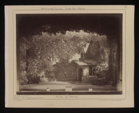 1900 Price of Peace Stage Set