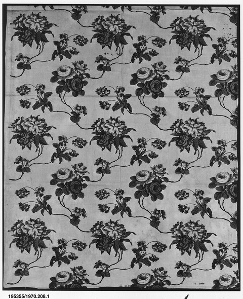 Vintage Floral Textile Pattern