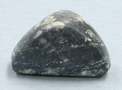 Polished Speckled Black Pebble