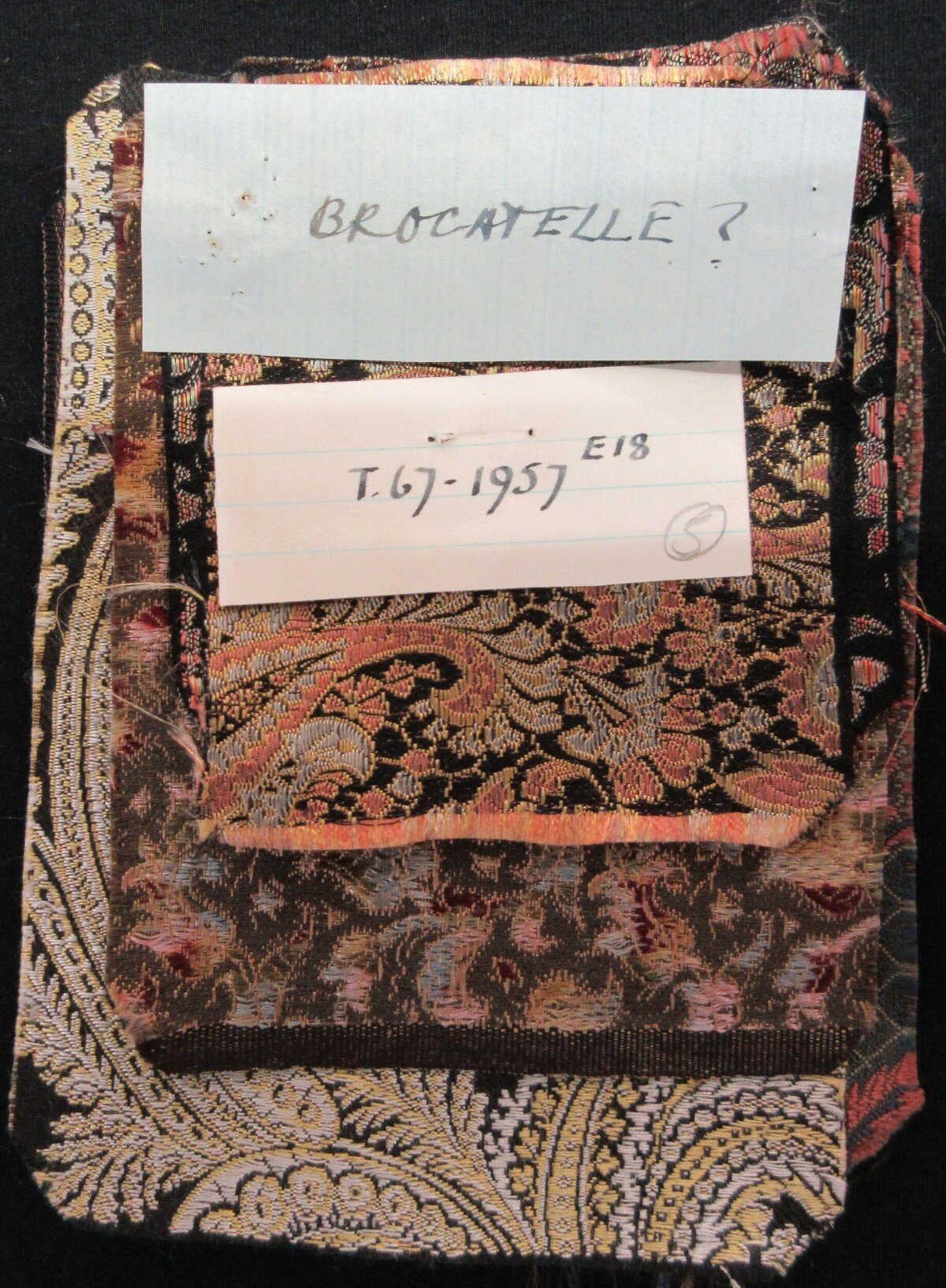 Archived Brocatelle Fabric Sample