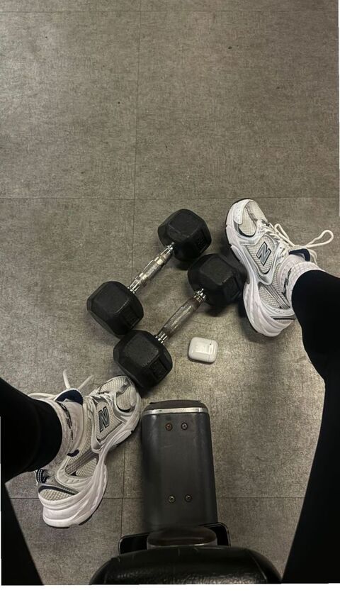 First Person View of Gym Gear