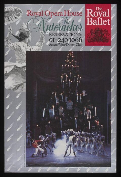 Royal Ballet The Nutcracker Performance Poster