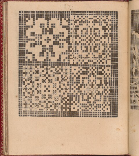 Antique Cross Stitch Pattern Page