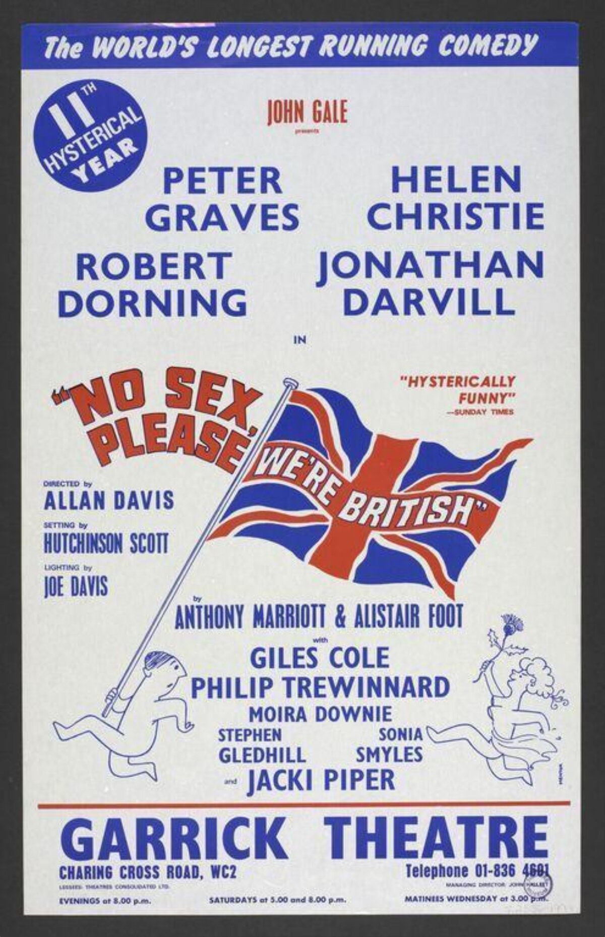 No Sex Please We're British Theater Poster