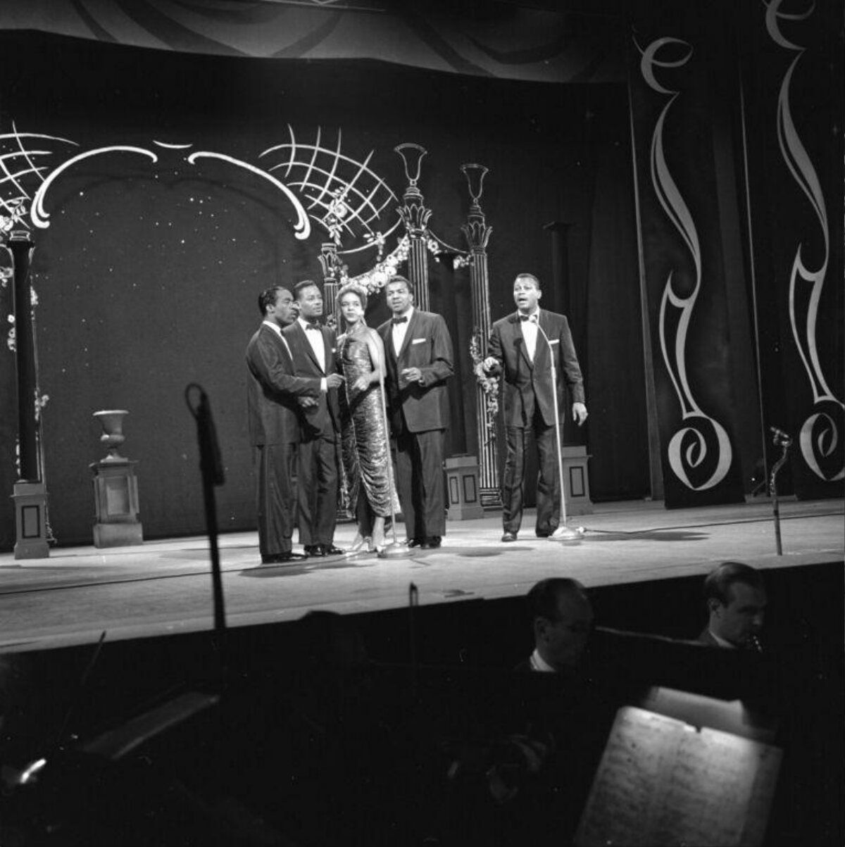 Vocal Group Performing on Stage