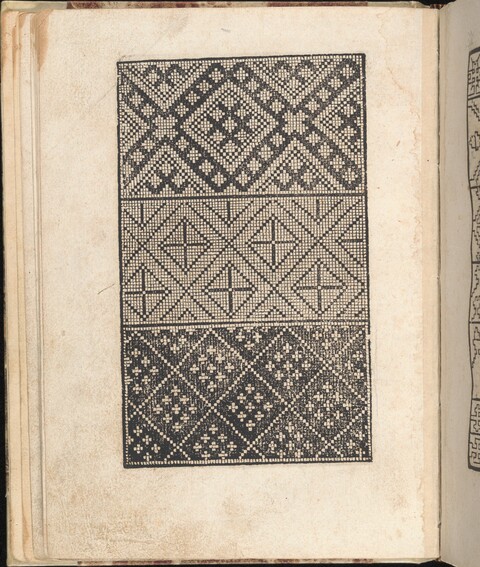 Vintage Geometric Cross-Stitch Pattern