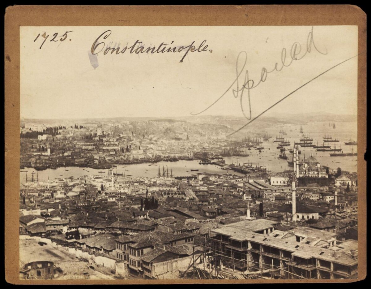 Vintage Constantinople City Panorama