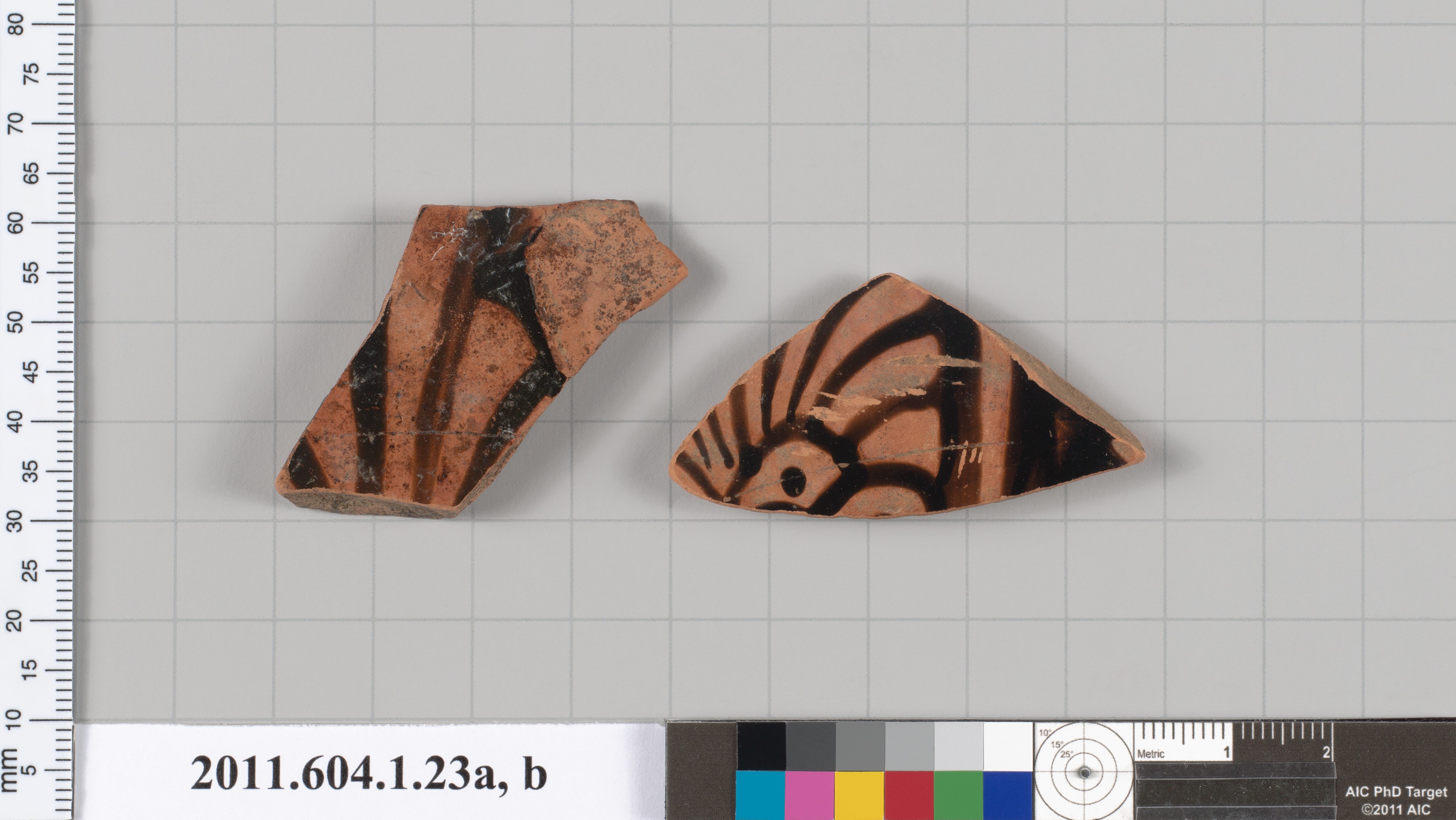 Two Ancient Pottery Shards