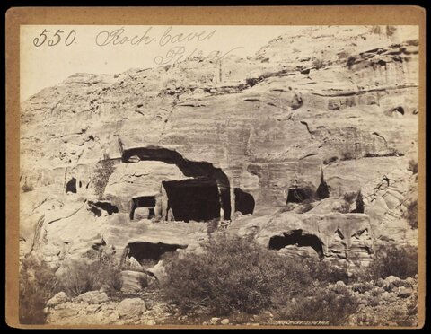 Rock Caves at Petra