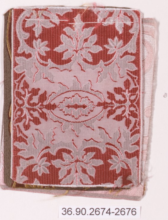 Patterned Antique Fabric Swatch