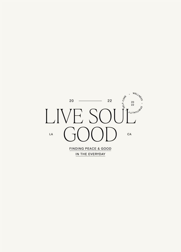 Live Soul Good Wellness Logo