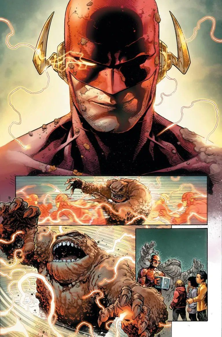 The Flash Comic Battle Page