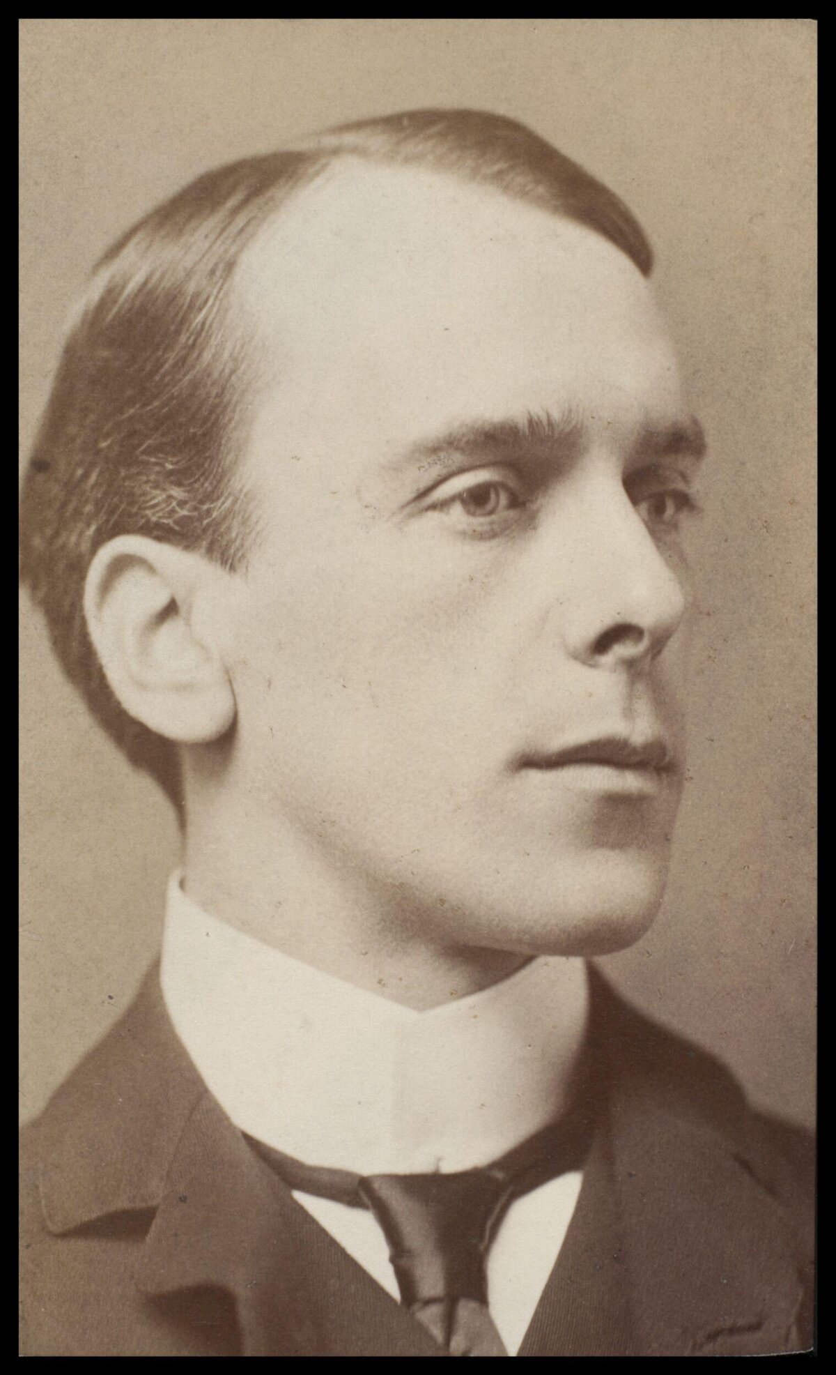 Vintage Sepia Portrait of a Gentleman